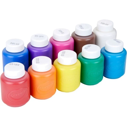 Набор красок CRAYOLA Classic Washable 10 шт (256324.006): Возраст от 3-х лет