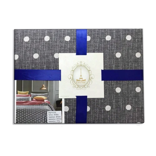 Комплект постільної білизни Love You Люкс євро (B-024)