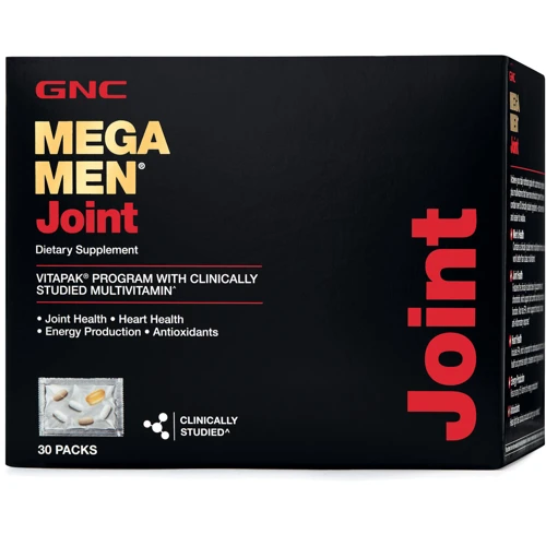 

Gnc Mega Men Joint Vitapak Мужское здоровье Энергия 30 пакетиков