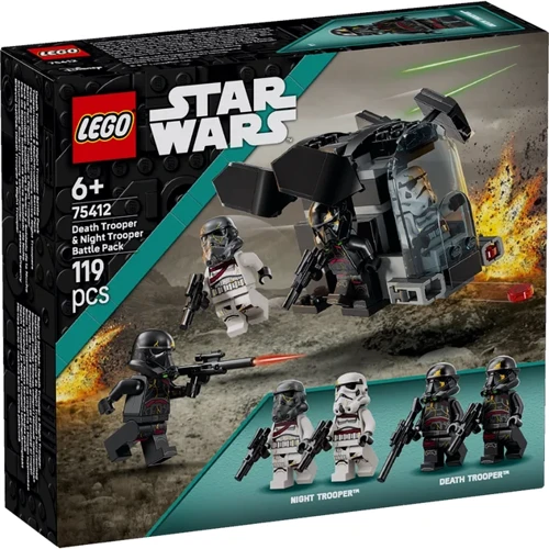 Конструктор LEGO Star Wars Боевой набор «Боец смерти и Ночной пехотинец» (75412)