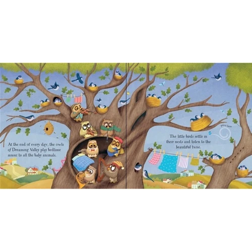 Baby's Bedtime Music Book / Музична книга для солодких снів: Виробник Usborne