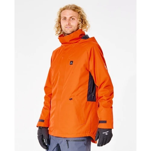 Горнолыжная куртка Rip Curl Sundry Search Snow Jacket SCJEI4-40 50 оранжевая зимняя с капюшоном: Вид Горнолыжные куртки