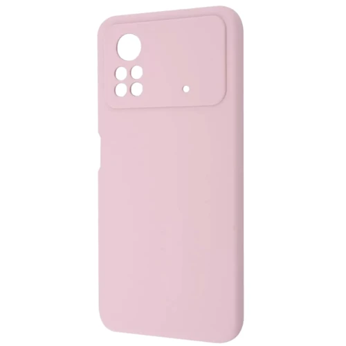 Аксессуар для смартфона WAVE Full Silicone Cover Pink Sand for Xiaomi Poco X4 Pro 5G