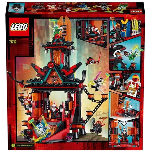 Конструктор LEGO Ninjago Императорский храм Безумия (71712): Рекомендуемый возраст (макс) 16 лет