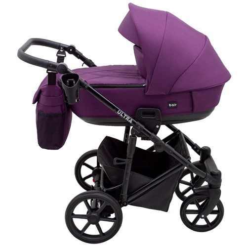 Коляска 2 в 1 Bair Ultra Soft U-817 Фіолетовий (680688): Кількість блоків 2