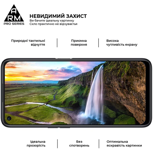 Аксессуар для смартфона ArmorStandart Tempered Glass Pro Black for OPPO A76 4G (ARM61036) фото 5