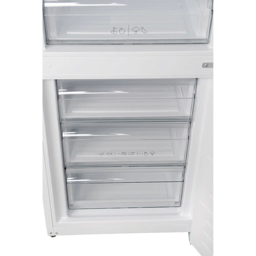 Холодильник Sharp SJ-BB10IMXW1-UA: Размеры 186x59.5x65 см (ВxШxГ)