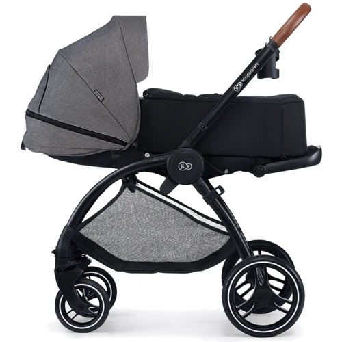 Универсальная коляска 2 в 1 Kinderkraft Evolution Cocoon Platinum Gray (KKWEVCOGRY2000) фото 19