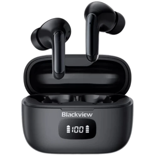 Наушники Blackview AirBuds 8 Black: Тип конструкции вакуумные
