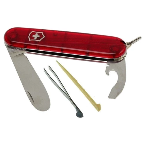 Мультитул Victorinox My First 84мм/8предметов/красный-прозрачный (0.2363.T): Тип мини-мультитул