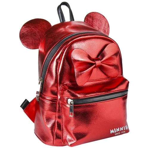 Рюкзак Cerda Minnie Mouse Red Casual Fashion Faux-Leather Backpack