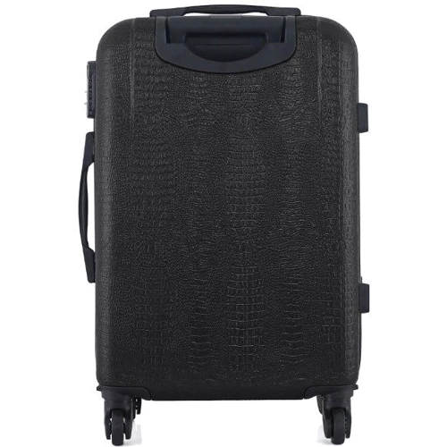 Чемодан Semi Line 28" (L) Black черный (T5638-3): Фактура Под крокодила