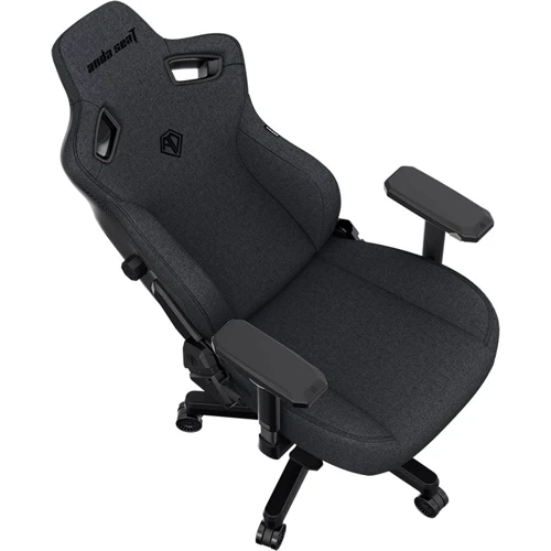 Кресло игровое Anda Seat Kaiser 3 Dark Gray Fabric Size XL (AD12YDC-XL-01-GB-CF) фото 5