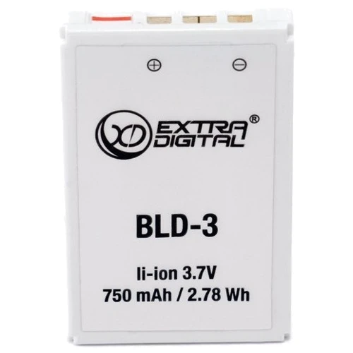 Аккумулятор ExtraDigital 750mAh Nokia BLD-3: Производитель ExtraDigital