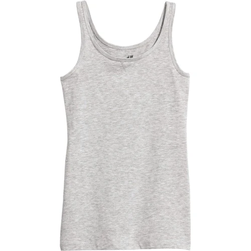 Майка H&M 5001337 158-164 см серая
