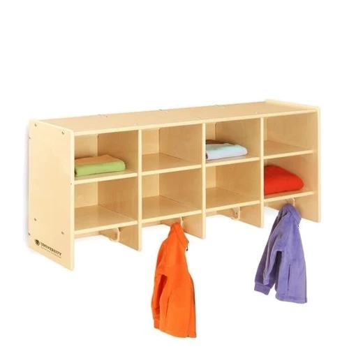 Настінна полиця University 4-секційна з вішалками (U12111)