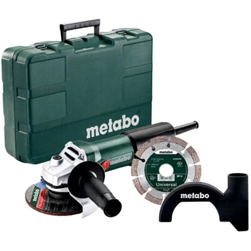 Болгарка (угловая шлифовальная) Metabo WEV 850-125 Set (603611510)