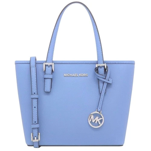 Женская сумка тоут Michael Kors голубая (MK0497W)