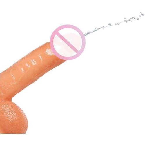 Фаллоимитатор с имитацией семяизвержения Veiny Victor Ejaculating Squirt Cock, 16.5x4,8 см