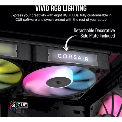 Кулер Corsair iCUE Link RX120 RGB PWM (CO-9051017-WW): Тип вентилятор