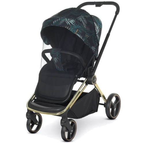 Візок універсальний 2в1 El Camino Persona ME 1091-G (black green palm): Матеріал коліс EVA