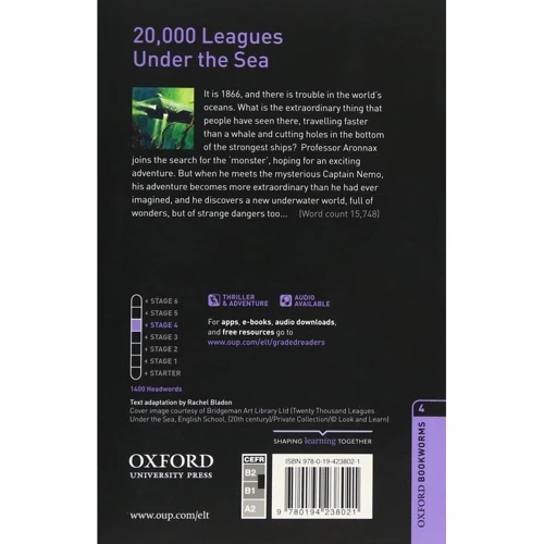 Bookworms 4: Jules Verne: Twenty Thousand Leagues under the Sea: Производитель Oxford University Press