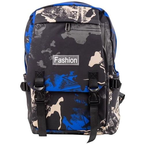 Мужской рюкзак Valiria Fashion черный (3DETBI5392-6): Фактура Матовая, Тканая