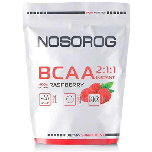 

Nosorog Nutrition Bcaa 2:1:1 400 g /72 servings/ Raspberry