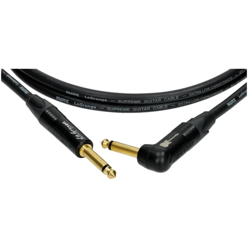Кабель инструментальный Klotz La Grange Instrument Cable Angled Black 3 м