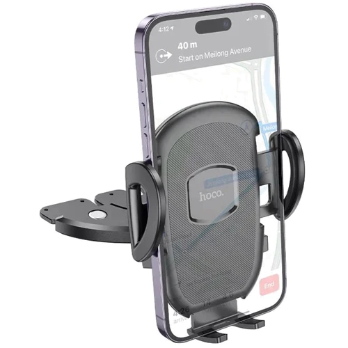 Держатель Hoco Car Holder CD Slot Mount H11 Black фото 5