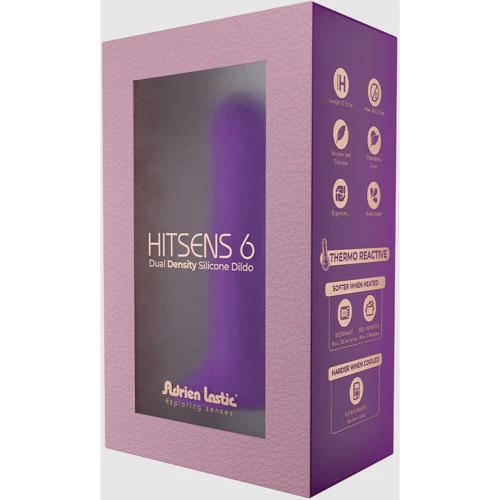 Дилдо Adrien Lastic Hitsens 6 - 5 inch Purple