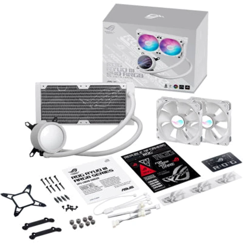 Кулер ASUS ROG RYUO III 240 ARGB White Edition: Тип подшипника скольжения