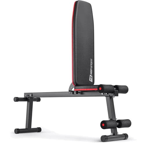 Скамья для жима и пресса Hop-Sport HS-1010 PRO со штангами и гантелями Premium 135 кг (00-G00000173): Максимальный вес пользователя, кг 220