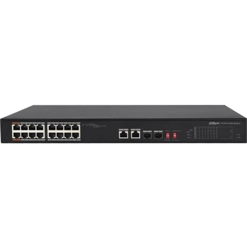 Мережевий комутатор Dahua DH-PFS3218-16ET-135: Тип Коммутатор неуправляемый