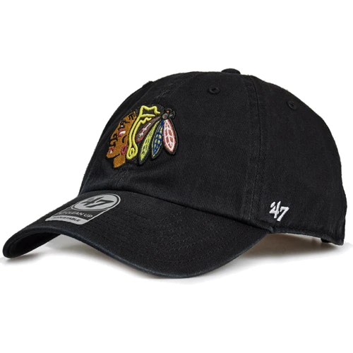Бейсболка 47 Brand Chicago Blackhawks чорна (H-RGW04GWS-BK)