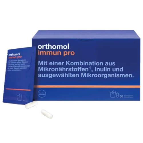 Orthomol Immun Pro Комплекс для восстановление кишечной микрофлоры и иммунитета 15 порций (порошок/капсулы): Тип Комплексные