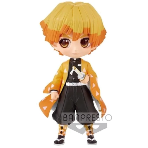 Игровая фигурка Игровая коллекционная фигурка Banpresto Demon Slayer: Kimetsu No Yaiba Q Posket-Zenitsu Agatsuma- II(Ver.A) (BP18382P): Серия Demon Slayer