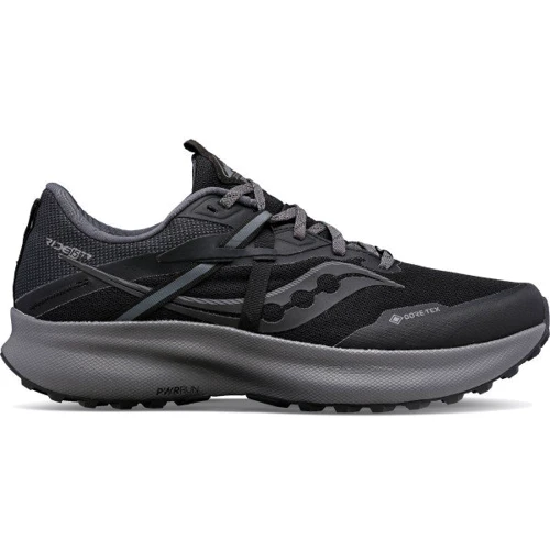 Кроссовки для бега Saucony Ride 15 TR GTX (20799-10s) 39 (7) черные текстиль всесезон