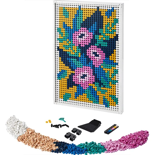 Конструктор LEGO ART Картины с цветами (31207): Рекомендуемый возраст 18+