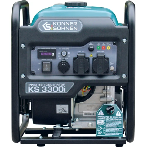 Бензиновый генератор Könner&Söhnen KS 3300i: Тип двигателя 4-х тактный (одноцилиндровый)
