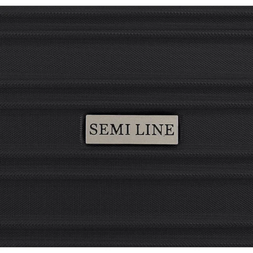 Чемодан Semi Line 24" (M) Black черный (T5636-2): Стиль Повседневный (Casual)