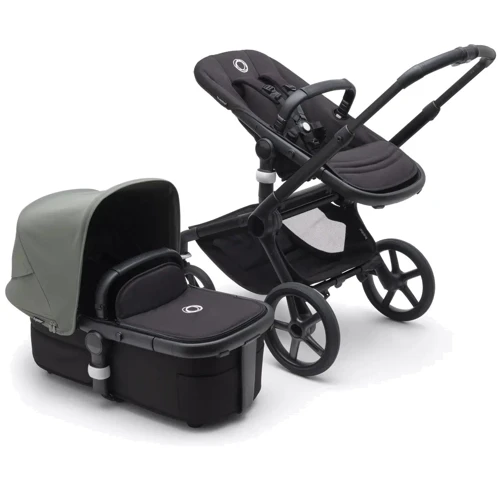 Универсальная коляска Bugaboo Fox 5 2 в 1 Black/Forest Green (100051031): Тип коляски Универсальная коляска (2-в-1)