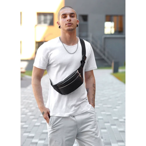 Сумка чоловіча Sambag Tirso BTS чорна (81333001m): Стать Мужской