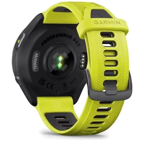 Смарт-часы Garmin Forerunner 965 Carbon Grey DLC Titanium Bezel with Black Case and Amp Yellow/Black Silicone Band (010-02809-12): Стандарт защиты 5 ATM