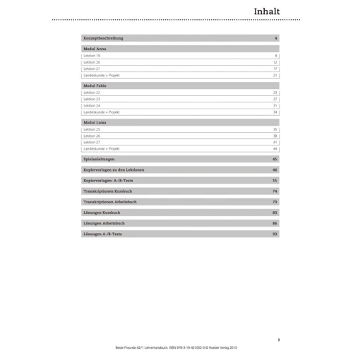 Beste Freunde A2.1: Lehrerhandbuch: Виробник Hueber