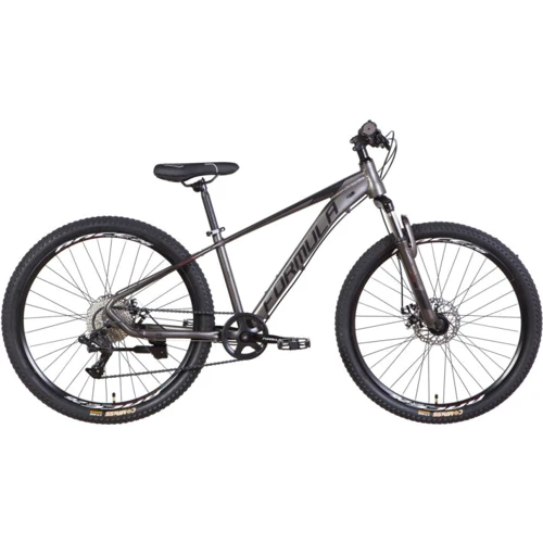 Велосипед Formula ZEPHYR 3.0 AM DD 2022 AL 26" темно-сріблястий з чорним (OPS-FR-26-590)
