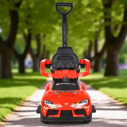 Детский электромобиль-толокар 3в1 Bambi Toyota красный (M 6129EBLR-3)