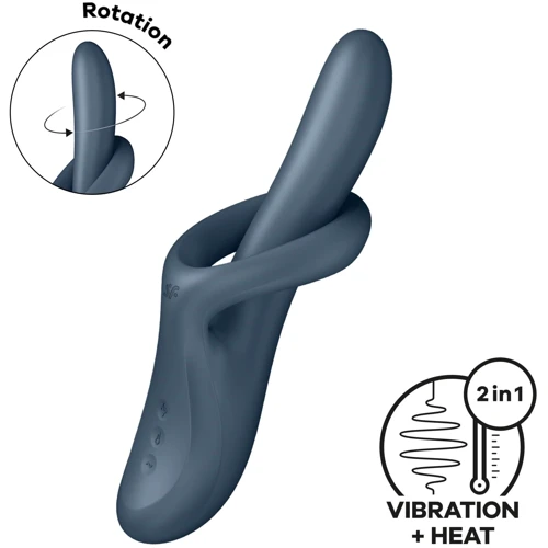 Вибратор Satisfyer Heat Flex 4 Grey