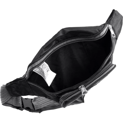 Чоловіча поясна сумка Valiria Fashion чорна (4DETBI3260-2): Стиль Повсякденний (Casual)