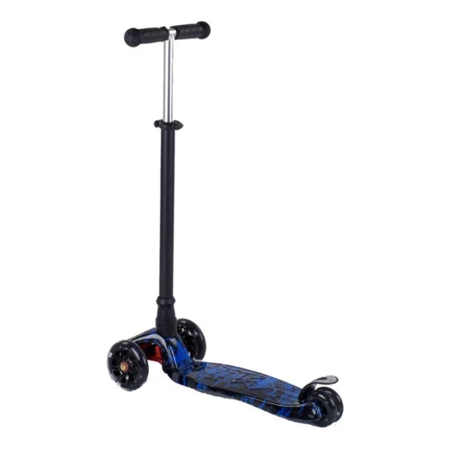 Самокат Best Scooter Maxi чорно-синій (779-1528): Тип коліс литі